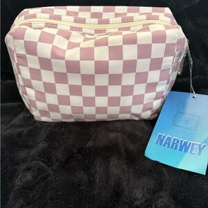 Pink Checkered Women's Bag